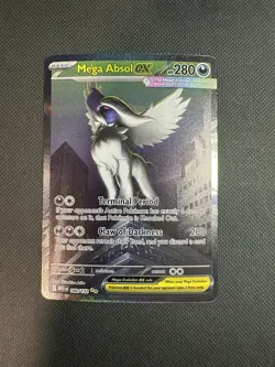 Pokemon TCG Mega Evolution Mega Absol EX SIR 180/132 - ENGLISH NM PACK FRESH - Image 1