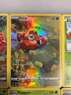 x14 Paras Parasect 🦀🍄 Mixed Lot pokemon cards Cute sweet All different ❤ - Image 3
