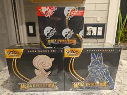 Pokemon TCG Mega Evolution Bundle (Lucario&Gardevoir ETB And Mega Booster Box) - Image 1