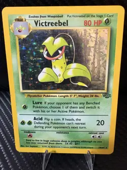 Victreebel Holo Rare 14/64 Jungle Set WOTC Pokemon Card LP - Image 1