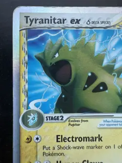 Pokemon Tyranitar ex 99/101 Delta Species Dragon Frontiers (HP) - Image 2