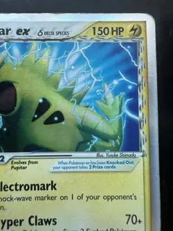 Pokemon Tyranitar ex 99/101 Delta Species Dragon Frontiers (HP) - Image 3