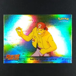 Battle Before Lunch 10 - Topps Series Rainbow Foil - Pokemon Card - Image 1