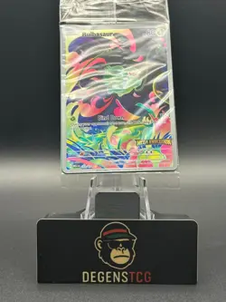 Pokemon TCG Bulbasaur 133/132 Stamped Promo Mega Evolution Sealed - Image 1