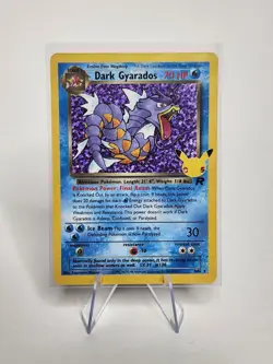 2021 Pokemon Dark Gyarados 8/82 Celebrations Classic 25th Anniversary Holo NM - Image 1