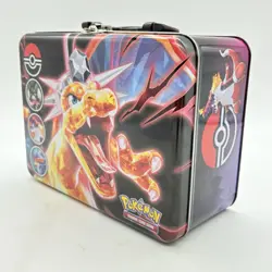 Pokemon Scarlet & Violet Charizard Lunchbox Collectors Tin Metal 2023 Empty - Image 3