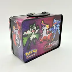 Pokemon Scarlet & Violet Charizard Lunchbox Collectors Tin Metal 2023 Empty - Image 5