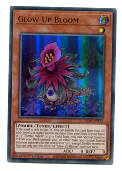 Yu-Gi-Oh! Glow up Bloom Ultra Rare englisch GFP2-EN115 Aufbluhende Blute - Image 1