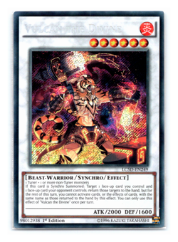 Vulcan the Divine - LC5D-EN249 - Secret Rare - 1st Edition - Yugioh - Image 1