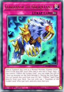 Guardian of the Golden Land - MGED-EN126 - Rare - 1st Edition - Yugioh - Image 1