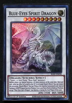 Blue-Eyes Spirit Dragon - RA02-EN030 - Super Rare - 1st Edition - Yugioh - Image 1