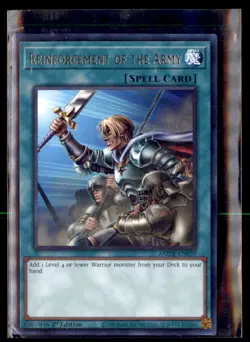 Yu-Gi-Oh! Reinforcement of the Army AMDE-EN039 1st Edition Non Holo - Image 1