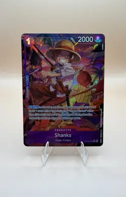 One Piece TCG - Shanks (Alt Art R) OP13-065 - Carrying on His Will - Image 1
