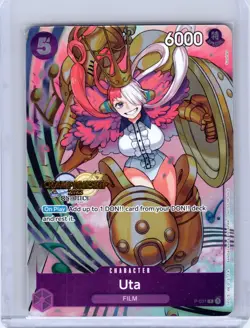 One Piece TCG Uta P-031 Championship 2023 Promo Event Pack NM English Card - Image 1