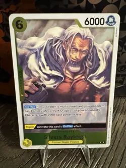 One Piece The Azure Sea's Seven - Silvers Rayleigh - Rare Foil - OP14-108 foil - Image 1