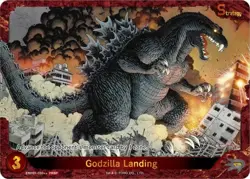 Godzilla Card Game Promo Cards - Godzilla Landing (EBP01-030++) NM - Image 1