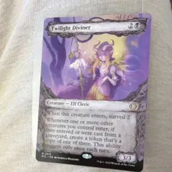 Magic: The Gathering Twilight Diviner Creature ECL Black Card #0315 2026 - Image 1