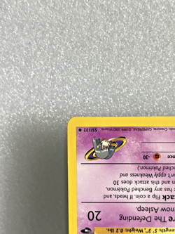 Sabrina’s Haunter 55/132 Gym Challenge Pokemon Card LP Vintage 2000 - Image 4