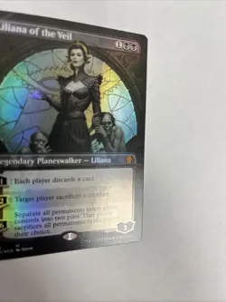 Liliana Of The Veil Borderless Foil DMU Card #373 MTG - Image 2