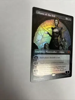 Liliana Of The Veil Borderless Foil DMU Card #373 MTG - Image 5