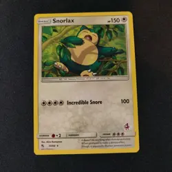 Snorlax - (Mewtwo Stamped) 050/068 Battle Academy Regular Pokemon Tcg Card LP - Image 1