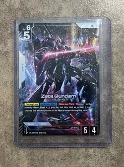 Zeta Gundam (LR+) GD02-069 English LR+ Dual Impact Gundam Card Game - Image 1
