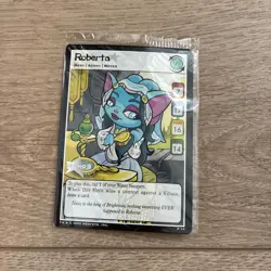 Neopets TCG Roberta Trading Card Promo The Darkest Faerie - Image 1