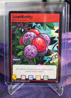 Neopets Trading Card Game Islandberry P20 General Mills GM Promo Card MINT - Image 1