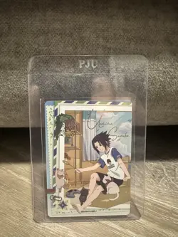 Sasuke Uchiha NARUTO NRSA01-PU-005L4 Naruto Kayou Card - ENGLISH - Image 1