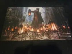MTG Seb McKinnon Bearer of Overwhelming Truths Playmat Signed - Image 1