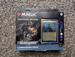 Magic The Gathering Warhammer 40k - Forces of the Imperium Commander Deck New 195166173467 - Image 1