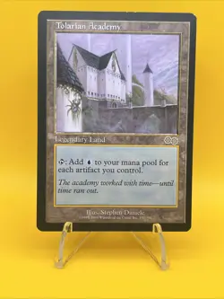 Tolarian Academy (Urza's Saga - USG) Vintage MTG - Light Play - Image 1