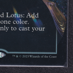 JEWELED LOTUS #702 Foil Borderless Commander Masters CMM Eng MTG Magic NM Near M - Image 5