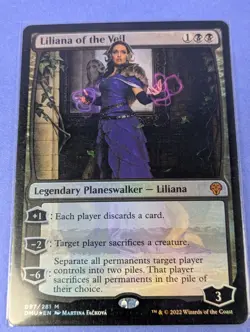 MTG Magic: Dominaria United: Liliana of the Veil Foil #097/281 Mythic - NM - Image 1