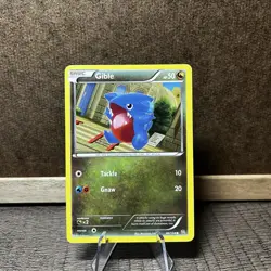 Gible 86/124 Common | Dragons Exalted | Pokemon Card - Image 1