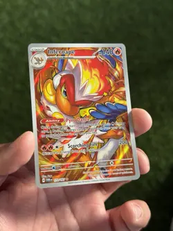 Infernape - 173/167 - Illustration Rare NM-Mint Pokemon SV06 - Twilight Masqu - Image 2