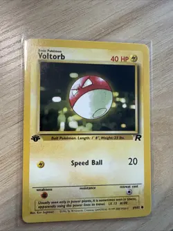 Pokemon Tcg Team Rocket 1st Edition Voltorb 69/82 NM WOTC - Image 1