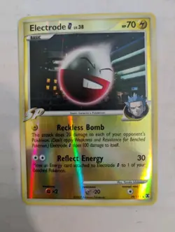 Electrode G Rising Rivals Reverse Holo Pokemon TCG 39/111 Platinum SP Uncommon - Image 1