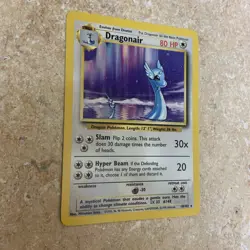 Pokemon TCG Dragonair 18/102 Rare Base Set Unlimited LP WOTC - Image 3