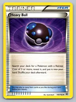 Pokemon TCG XY - BREAKthrough Heavy Ball 140/162 - Image 1