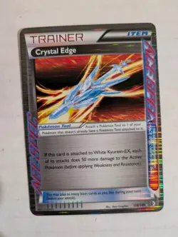 Crystal Edge Ace Spec 138/149 Pokemon BW Boundaries Crossed LP - Image 1