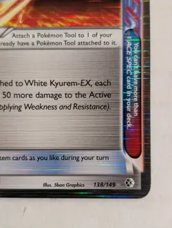 Crystal Edge Ace Spec 138/149 Pokemon BW Boundaries Crossed LP - Image 2