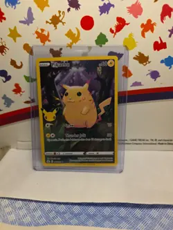 Pokemon TCG Pikachu 5/25 - Celebrations Full Art Holo 25th Anniversary - Image 1