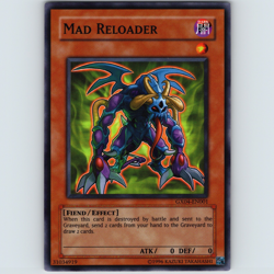 Yugioh Mad Reloader GX04-EN001 Unlimited Super Rare Holo - LP💎 - Image 1