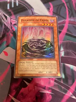 YUGIOH - PHANTOM OF CHAOS - SUPER RARE - GLAS - LIMITED EDITION - LP - Image 1