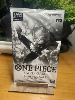 One Piece Booster Event Vol.2 Card Game Sealed Pack English Carte Mint - Image 1