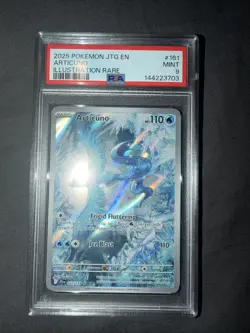 Articuno 161/159 Illustration Rare Journey Together Pokemon Card PSA 9 MINT - Image 1
