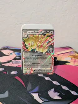 Team Rocket's Persian ex 218 Sv: Scarlet & Violet Promo Cards Holo - Image 1
