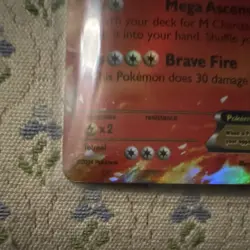 Pokemon Charizard EX 12/108 XY Evolutions Ultra Rare Holo TCG Card - Image 2