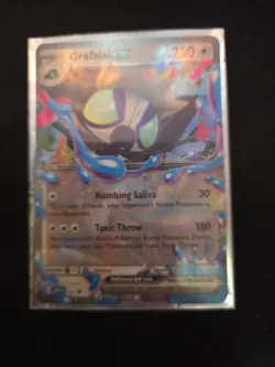 Pokemon EX & V Lot – Ogerpon ex, Grafaiai ex, Rhyperior V + Holos (5 Cards)2 - Image 3